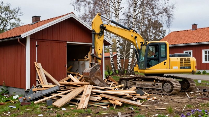 Rivning av byggnad
